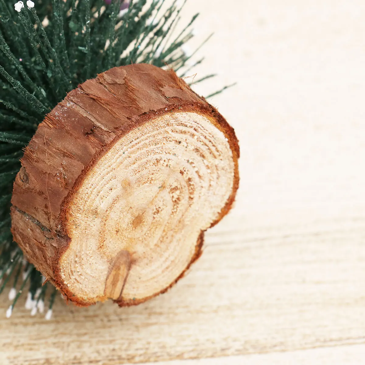 

Mini Christmas Tree Pine Desktop Decor Colorful Bead Ornament for Home Store Office Enhance Festival Atmosphere