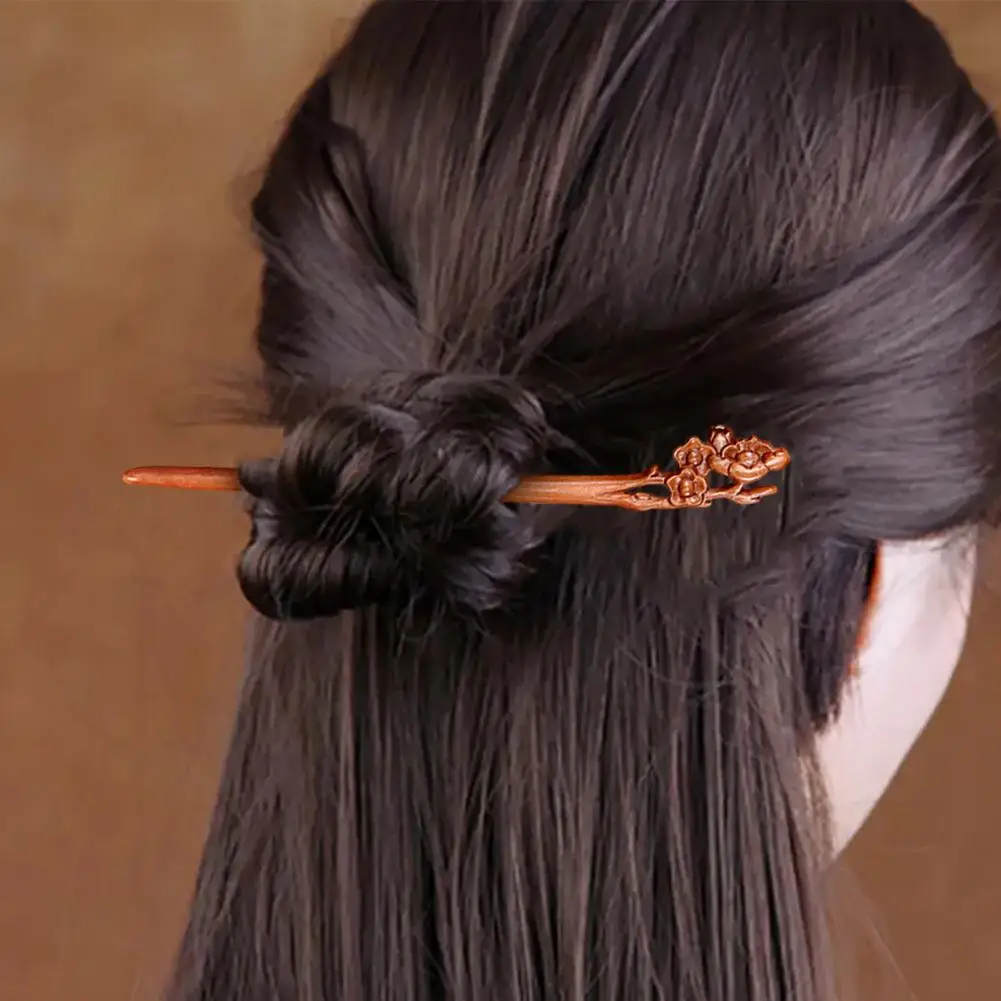 

Cloud Shape Elegant Wood Hair Stick Vintage Chinese Style Hair Chopstick Hair Accessories