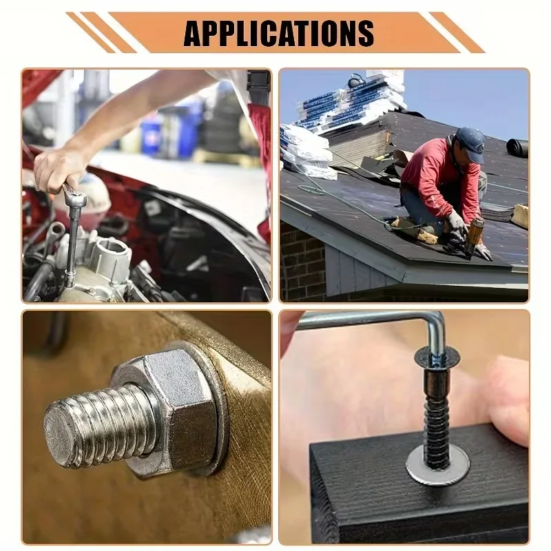 1250pcs Flat Washer Assorted Kit Random Box (M2 M2.5 M3 M4 M5 M6 M8 M10 M12) for Home Decor, Factory Maintenance, Kitchen, Store image 3