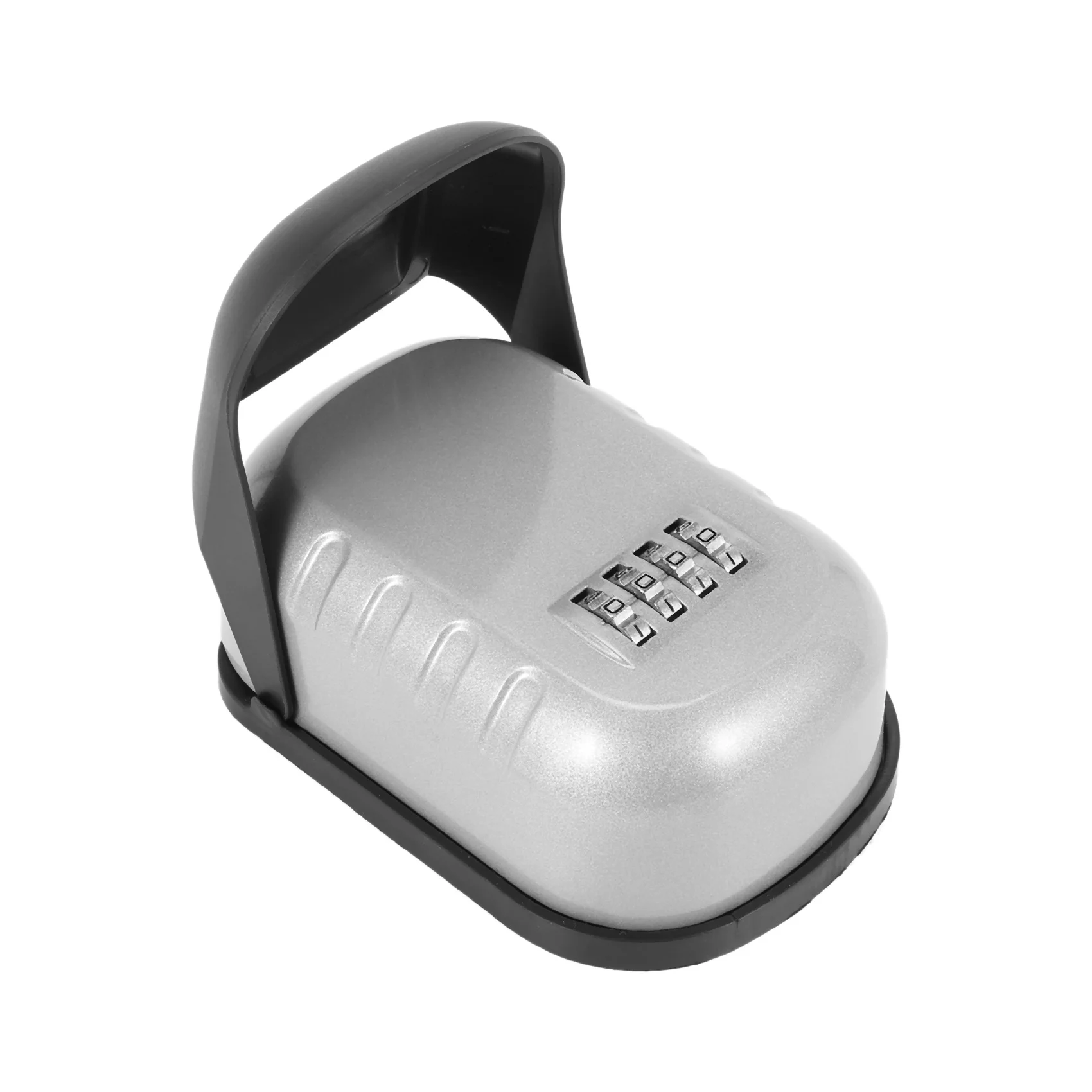 Key Lock Box Wall Mounted Aluminum Alloy Key Safe Box Key Storage Lock Box Indoor Outdoor Keys Storage Box