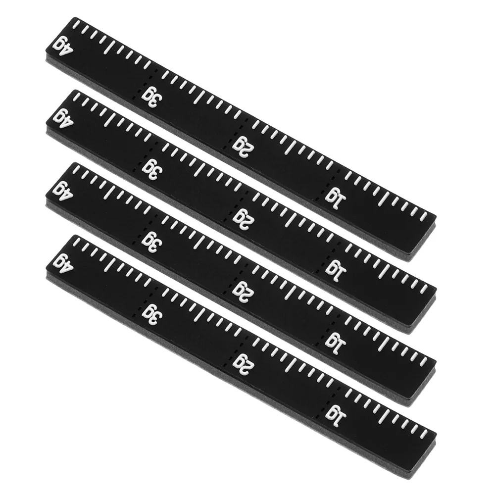 4 PCS Tennis Racket Weights Weightstrips Weighted Part Airtight Mason Jars Racquet for Self-adhesive Component