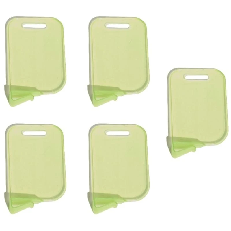 

E8BF 5pcs Trading Card Box Bafflic Clip Clox Card Card Card Herse Плата перегородки перегородки