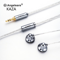 Angelears KAZA 15mm Dynamic Driver Flat In-ear Earphones High-Quality Sound Comfortable Wearing Wired earbuds
