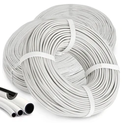 1/8 ''1/4'' 3/8 ''2-warstwowa czarna wewnątrz biała na zewnątrz wąż PVC 5-100M dla rośliny ogrodowe rura nawadniająca z mikrootworami rurki do podlewania