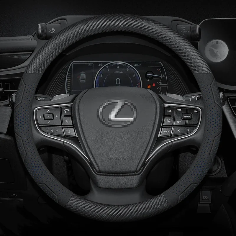 

Car Steering Wheel Cover for Lexus ES200 ES250 ES260 ES300 CT200H Fsport GS GX IS LS LM LX LX470 LX570 NX RX UX Auto Accessories