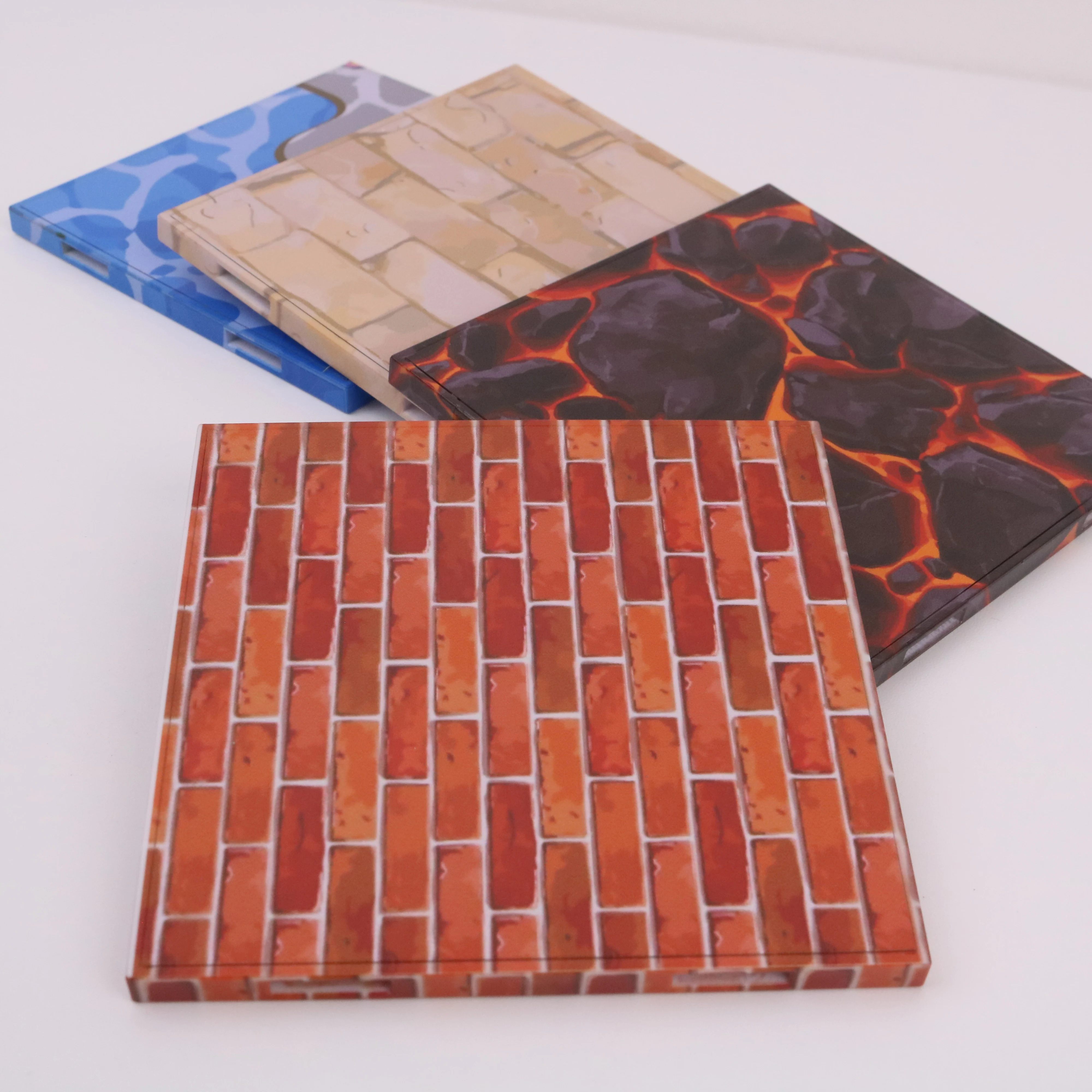 Kolorowa magnetyczna tablica podłogowa do składania, magnetyczna scena budowlana DIY, idealny prezent świąteczny dla entuzjastów.