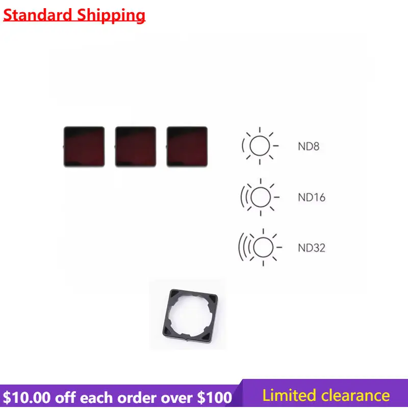 IFlight-filtro de repuesto para cámara GOCam PM G3 / GR FPV, liquidación limitada, ND8 + ND16 + ND32 + cubierta