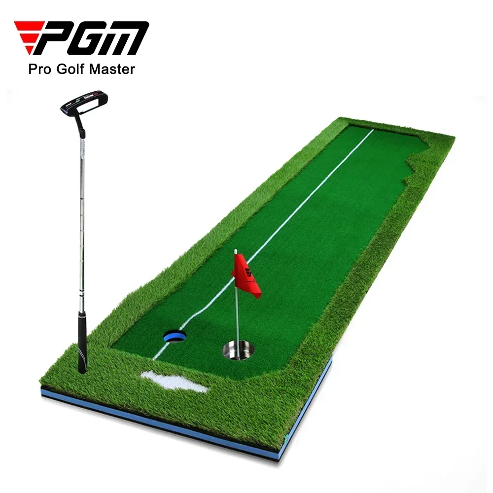 

PGM Practice Blanket Free Putting Indoor Outdoor Golf Putting Green Home Practice Portable 0.75X3CM Two/four-color Fairway GL001