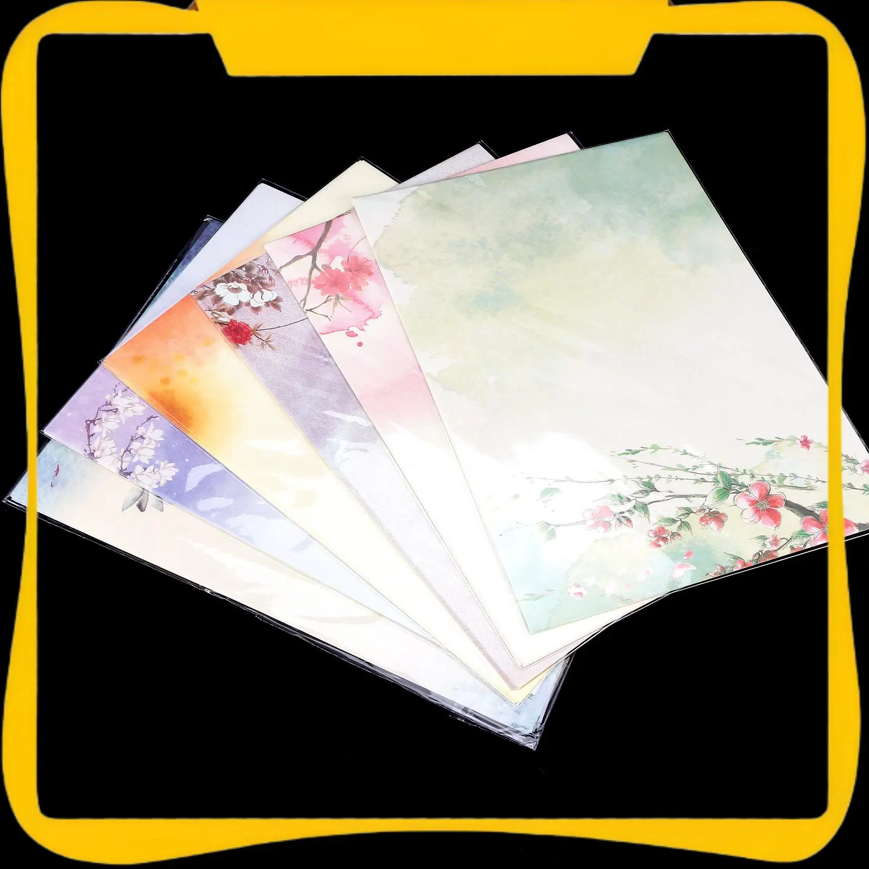 48PCS Writing Stationery Paper , Letter Writing Paper Letter Sets