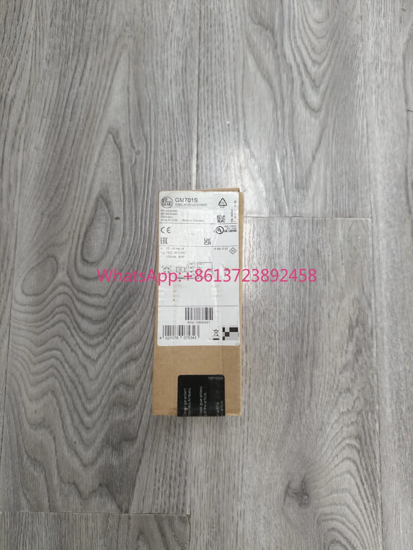 Ifm inductive sensor, GM701S new