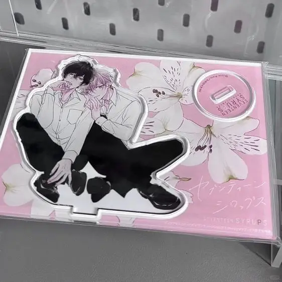 Dezessete xaropes acrílico suporte anime bens coleção bl manga figura exibição kawaii decoração de mesa ornamento acessórios amigo presente