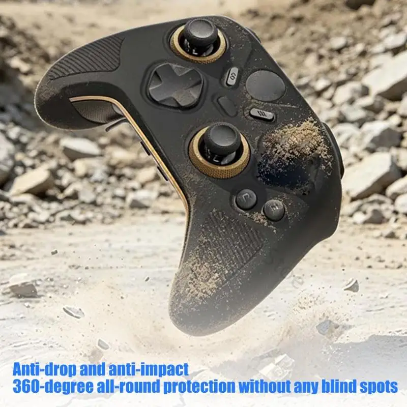 96BA Gaming-Zubehör für 5S Schutzhülle Controller Kratzfeste Hülle Flexible Haut Silikonhülle – Detail 8