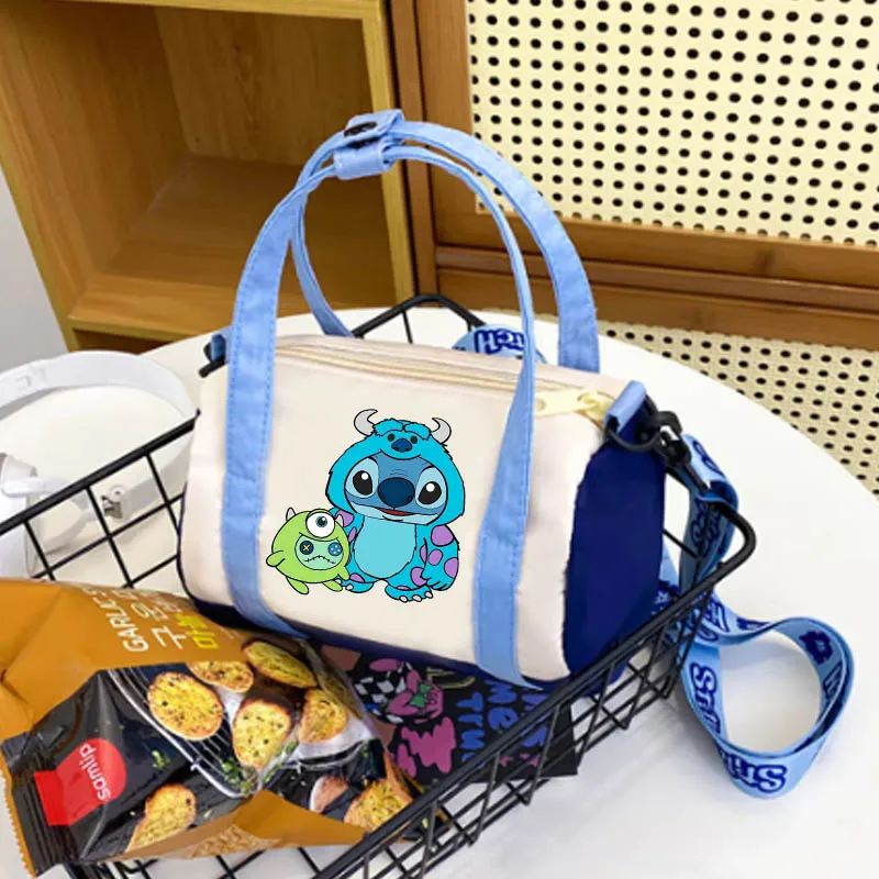 

Kawaii Disney Lilo & Stitch Anime Women Shoulder Bags Cartoon Crossbody Bag Casual Fashion Handbags Portable Satchel Tote Bags