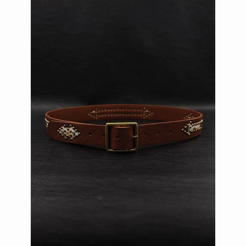 Y2K حزام نسائي بنمط الفهد، إكسسوار شخصي على الطراز البوهيمي، حزام برباط بتصميم متخصص، للرجال و #2