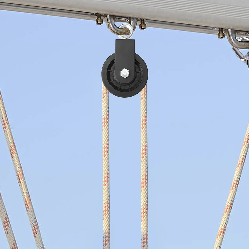 

2pcs Cable Pulley Wheel Universal Bearing Fitness Equipment Accessories Silent Lifting Pulley System Rotation For