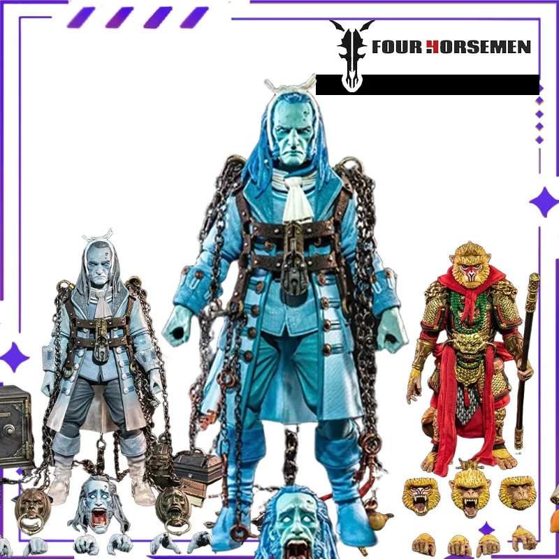 

Four Horsemen Studios Genuine Figura Obscura Series Monkey King Sun Wukong's "Golden Saint" Edition Finished Toy Model