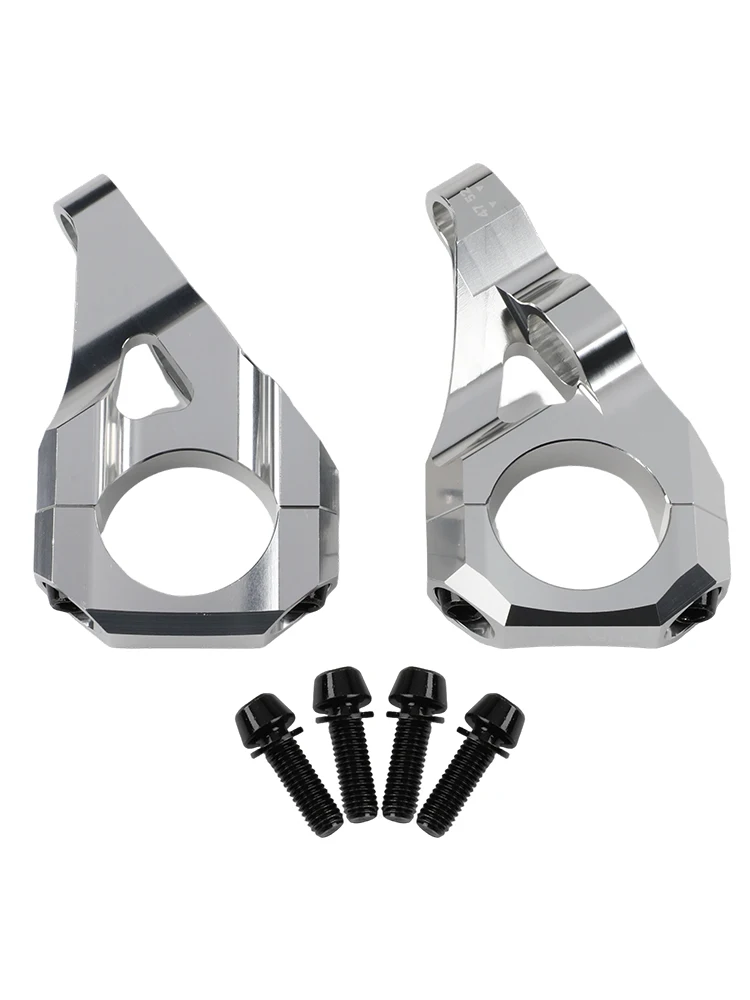 Schwarzer CNC-Direktmontagenvorbau für Doppelbrücken-Gabel 31,8 mm Lenker für DH-Mountainbike für LIGHT BEE Dirt Bike Zubehör – Detail 7