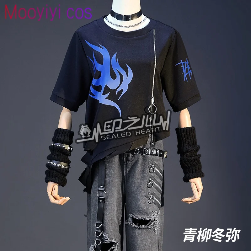 Aoyagi Toya Cosplay Costume for Halloween,Christmas Role Playing Party, Comic Exhibition Game, PJSK Size New Mooyiyi cos