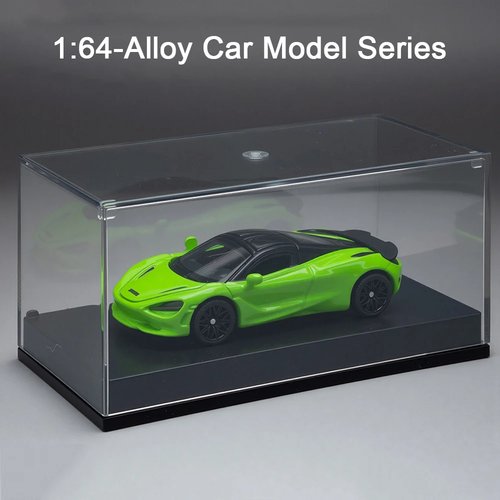 1:64 Cars Model Toy Series 750S GT2 Valkyrie V12 Sian Divo Defender Miniature Sports Car Slide Forward Vehicle Collect Souvenirs