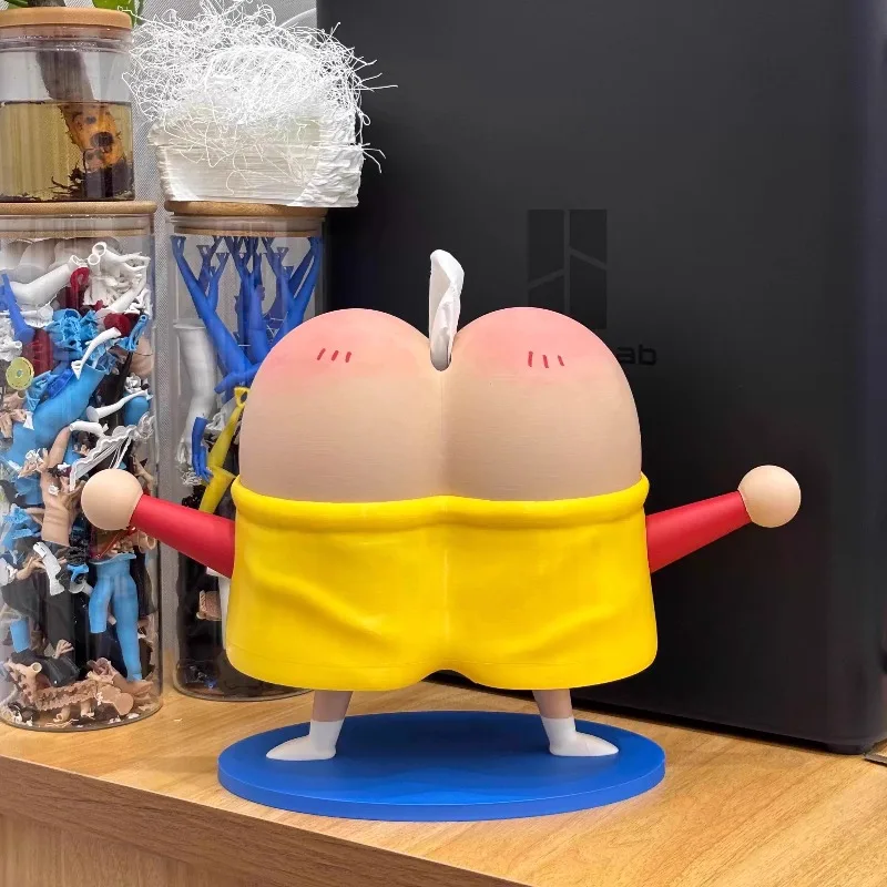 

Paper towel box butt creative ornament cute cartoon creative funny