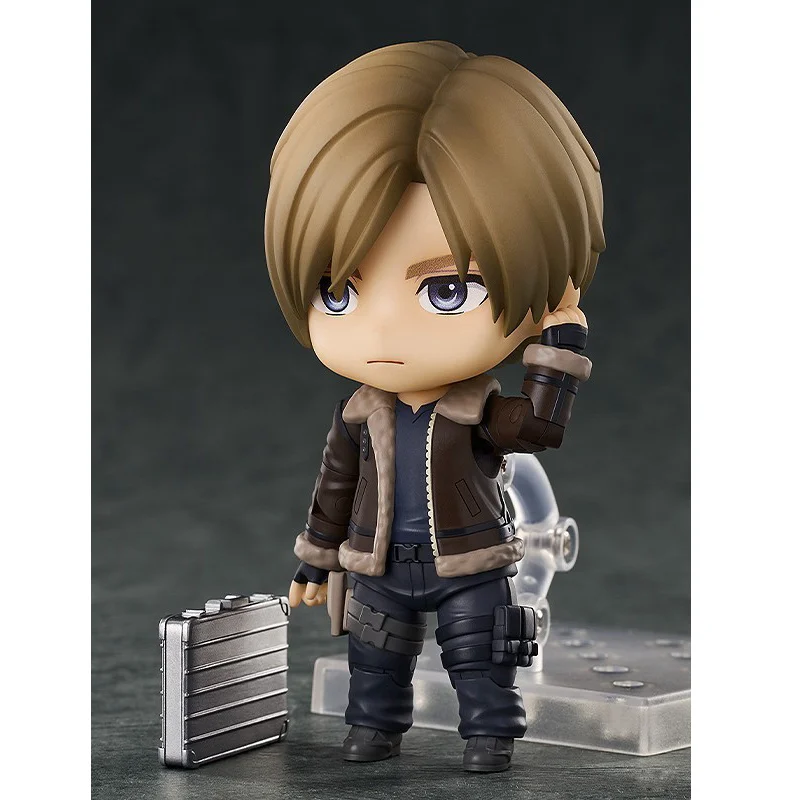 Leon Scott Kennedy Figur 10 cm Q Version Niedliche PVC Actionfigur Amine Geburtstagsgeschenk Sammlerfigur Aixlan # 2337