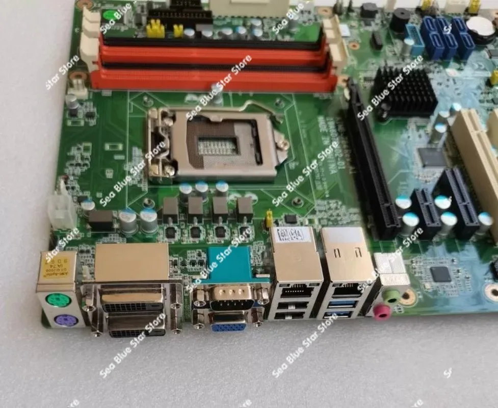 Industrial  board AIMB-784  REV. A1 1150 Industrial computer main board Dual network interface card Used disassembly main board