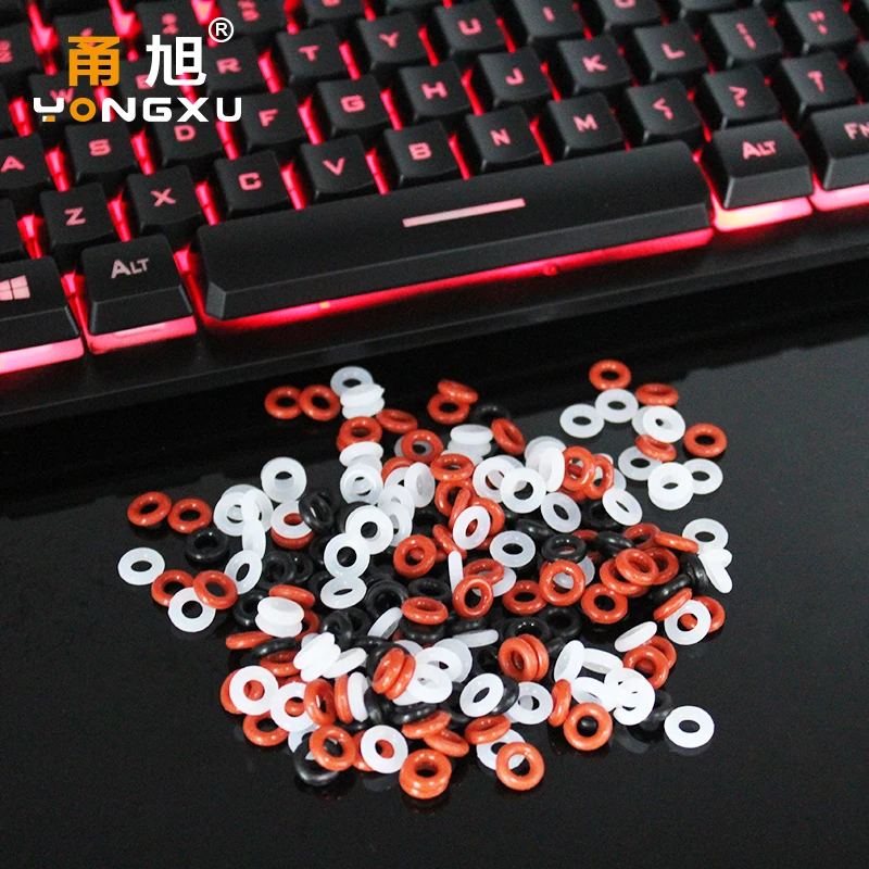 Mechanical Keyboard o-ring Keycaps Silicone rubber ORing Switch Sound Dampeners Cherry MX Dampers Key cap Silicone Seal Ring