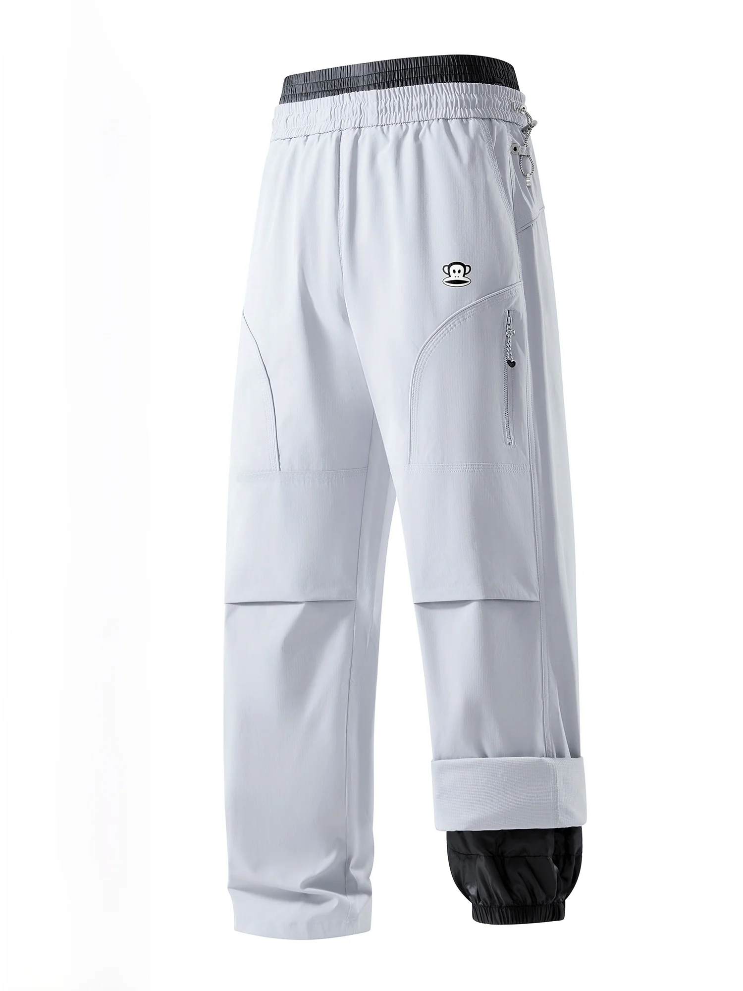 

Мужские термоштаны PaulFrank Outdoor с пуховым утеплителем, повседневные брюки с пуховым внутренним слоем, зимние, устойчивые к холоду