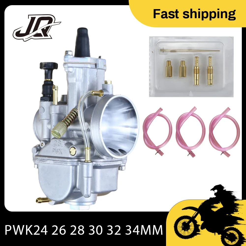 

PWK 24 26 28 30 32 34mm Free Jet For Keihin KOSO PWK 2T 4T ATV Quad Go Kart Dirt Bike Scooter 50-250cc Motorcycle Carburetor