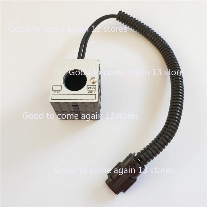 1PC Excavator Pilot Safety Lock Solenoid Valve Coil for XCMG, Lovol, Sany, Sunward Universal Hydraulic Parts