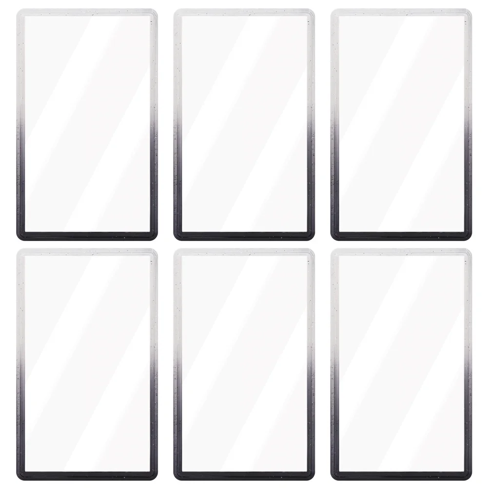 6 stuks gegradeerde kaarthouder voor standaard PSA slab case, meerdere kleuren, stapelbaar, gemaakt voor PSA, TPU en PC ontwerp