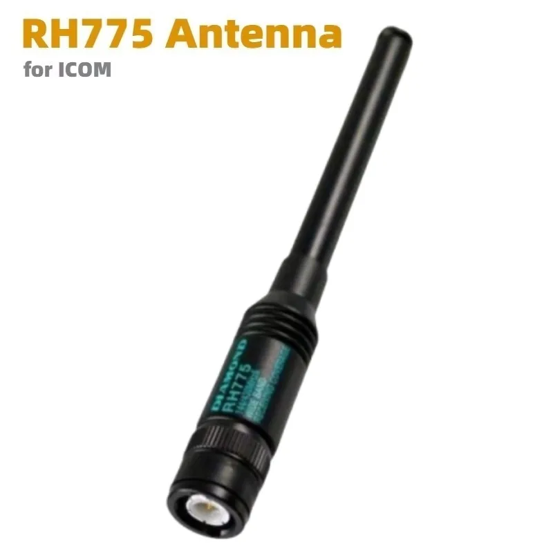 Diamond RH775 Dual Band High GainTelescopic Antenna RH-775 BNC For ICOM IC-V8 IC-V80 IC-V80E IC-V82 IC-V85 Walkie Talkie