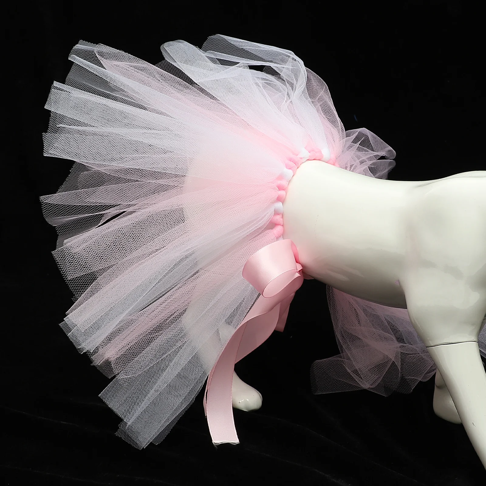 

1Set Dog Easter Costume Set Premium Cloth Gauze Material Comfortable Photo Prop for Small Dogs Pet Outfit