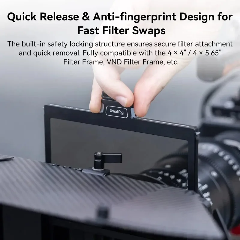 SmallRig 3641 Multifunctional Modular Matte Box Φ95/114mmmm Basic Kit / VND Kit  for Sony DSLR Mirrorless Cameras Lightweight