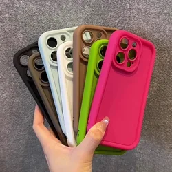 S 24 S24plus A 35 55 25 Matte Silicone Case For Samsung Galaxy A55 A35 A25 4g S24 Plus Ultra 5g Shockproof Back Cover S24ultra