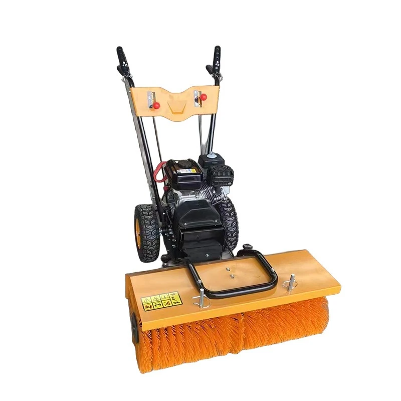 

Hand push full gear snow plow multifunctional 15 horsepower hand