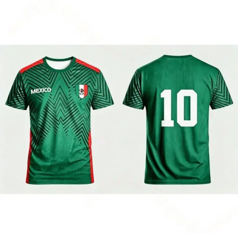 Summer Men's Mexico Soccer Jersey Short Sleeve T-Shirts Totem Aztec Eagle Print Casual Breathable Fan Tops Women Short Sleeve