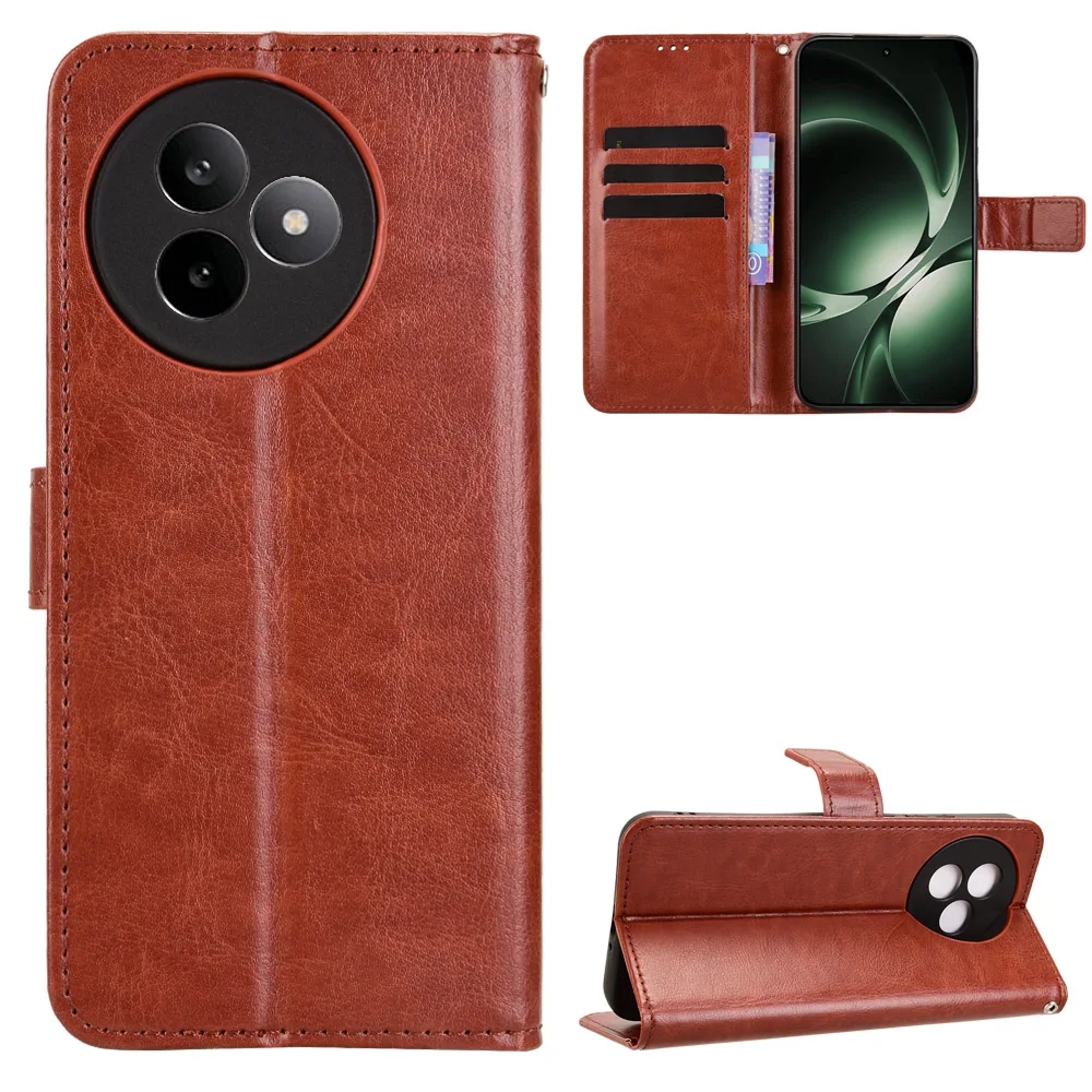 

Leather Wallet Phone Case For Redmi K80 K70 Note 14 13 13R Pro Ultra Card Slot Cover Strong Magnet