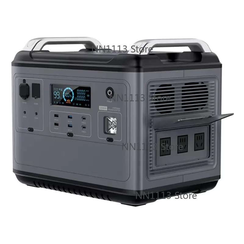Factory Direct High Capacity 2kw Charge Mobile Devices Off-grid Events 2000Wh 2400Wh 1200Wh Portable Power Station