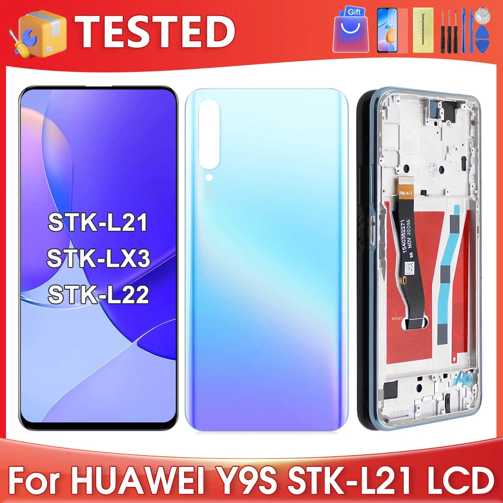 6.59\'\'For HUAWEI Y9S For  P Smart Pro 2019 STK-L21 LX3 L22 LCD Display Touch Screen Digitizer Assembly Replacement