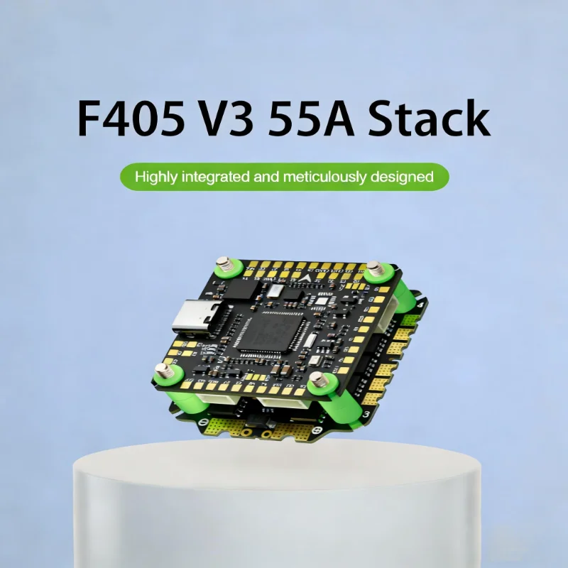F405 V3 F455 Flight Controller BLHeli_S 4in1 55A 80A 100A ESC 2-6S Flytower Stack for RC FPV Racing Drone Quadcopter Betaflight