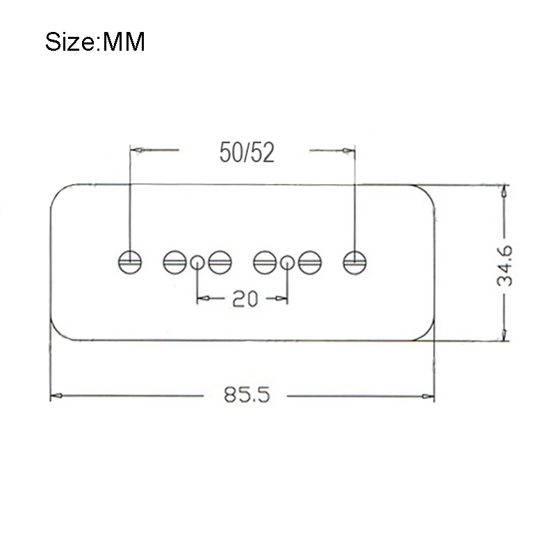 Dual Coil Pickup for Electric Guitar, Noiseless Humbucker, Alnico 5, P90 Style, 6K, 9K