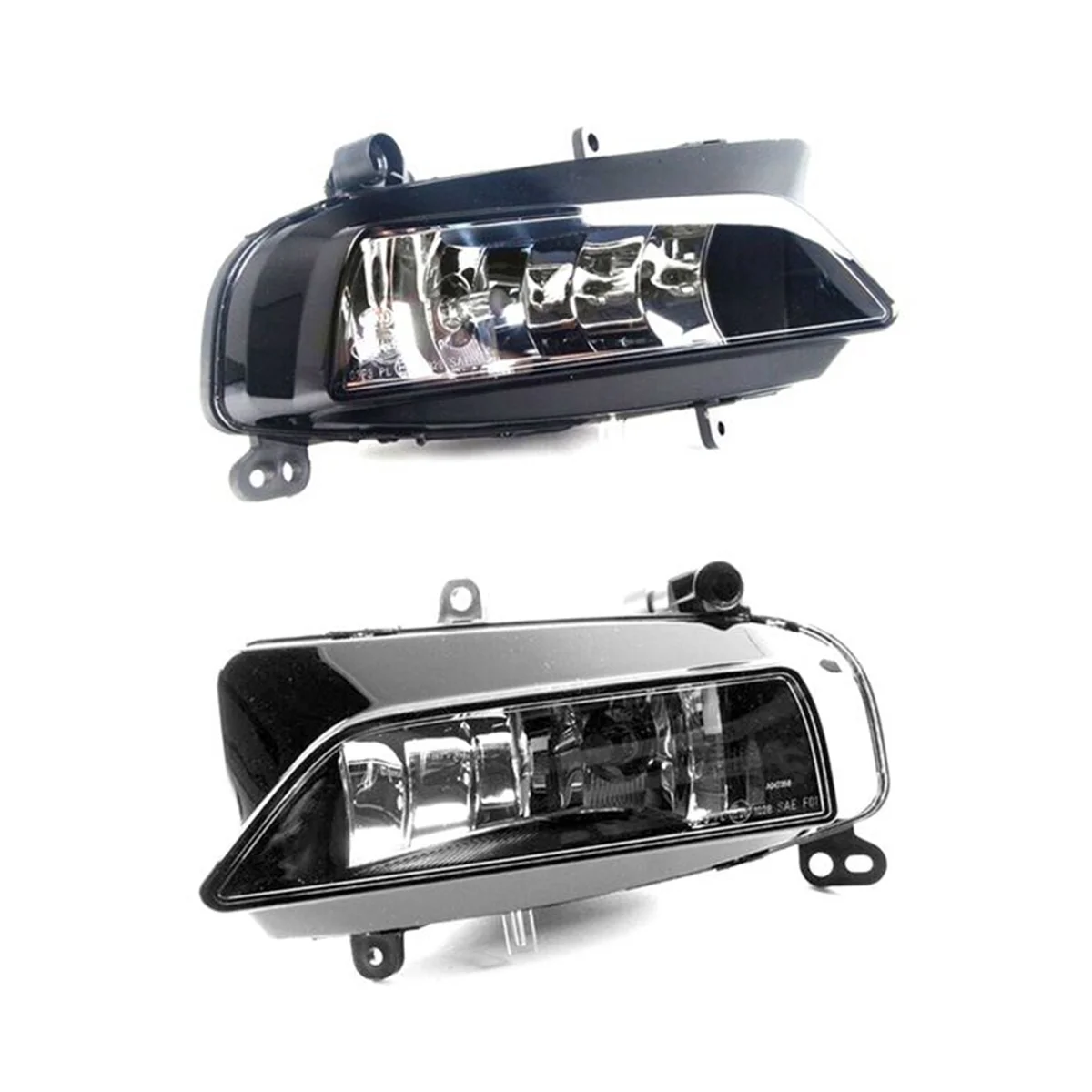 

1 Pair Car Front Bumper Lower Side Fog Light Lamp for Audi A5 2007-2017 8T0941699G 8T0941700G Left+Right