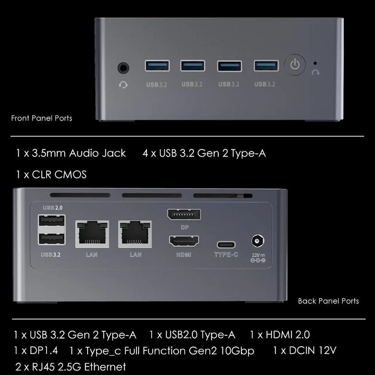 M9N N305 Windows 11 PRO Mini PC i3-N305 DDR4 3200GHz 2280 NVME SSD Dual LAN 4K triplo Display USB 3.2 Computer Desktop