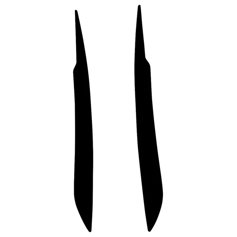 

2 Pcs Car Headlight Eyebrow Cover For A4 B7 S4 2006-2007 High Quality Head Strip Trim