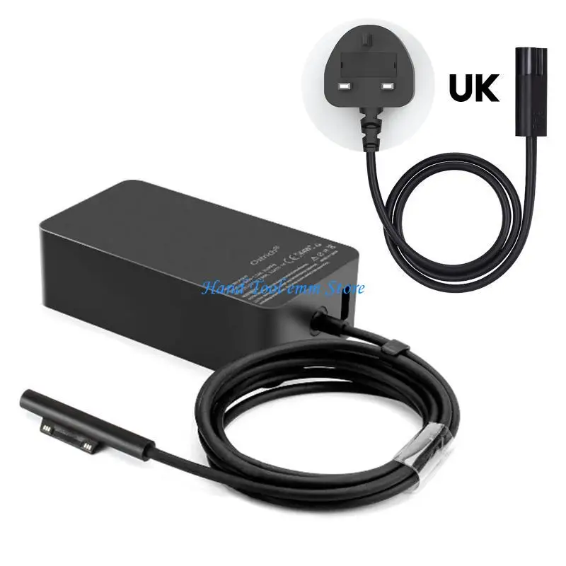 H37F for Surface Laptop Power Supply AC Adapter 65W Tablets Charging Notebook Adapter with USB plug