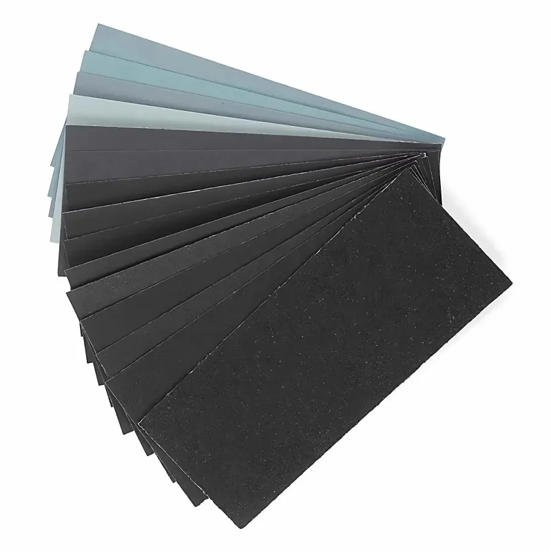 Sandpaper Grinding and Polishing Ultra-Fine 60-20,000 Mesh, Water Grinding Woodworking Sandpaper Grinding Sandpaper Set