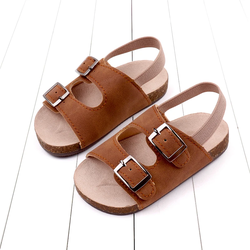 صندل صيفي لعام 2025 حذاء أطفال على الموضة جديد عالي الجودة للأولاد والبنات حديثي الولادة من عمر 0 إلى 18 شهرًا أحذية للأطفال الرضع BCS3129