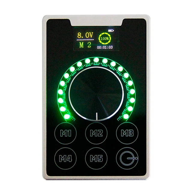 

Tattoo Power Supply LED Screen DC/RCA Tattoo Battery Pack Rechargeable Power Supply