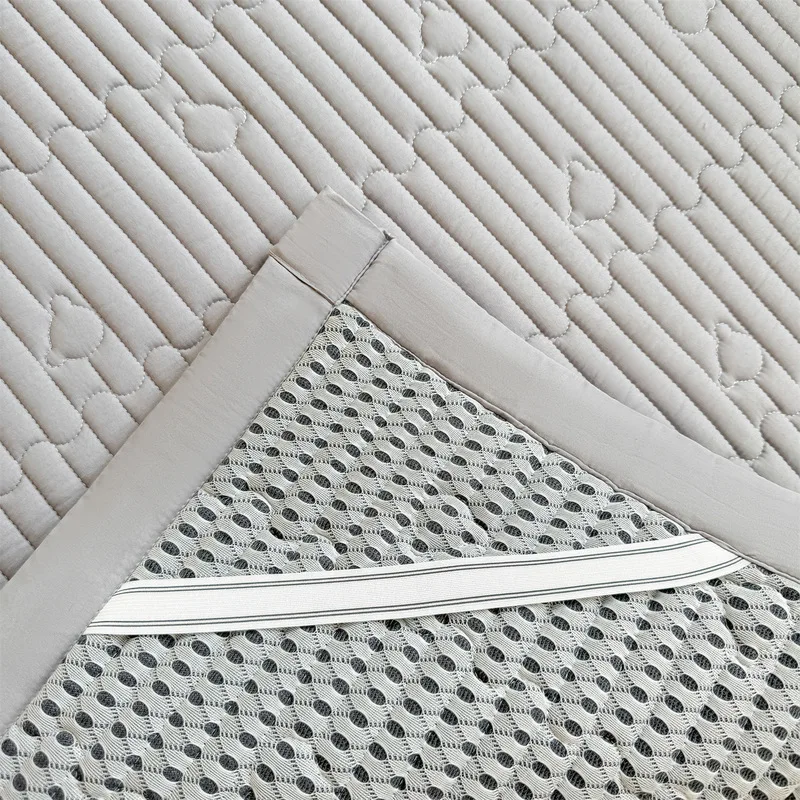 New Student Dormitory Quilted Mattress Pad Thin Single Bed Protector for Bunk Beds Washable Soft Sleeping Mat Multiple Sizes